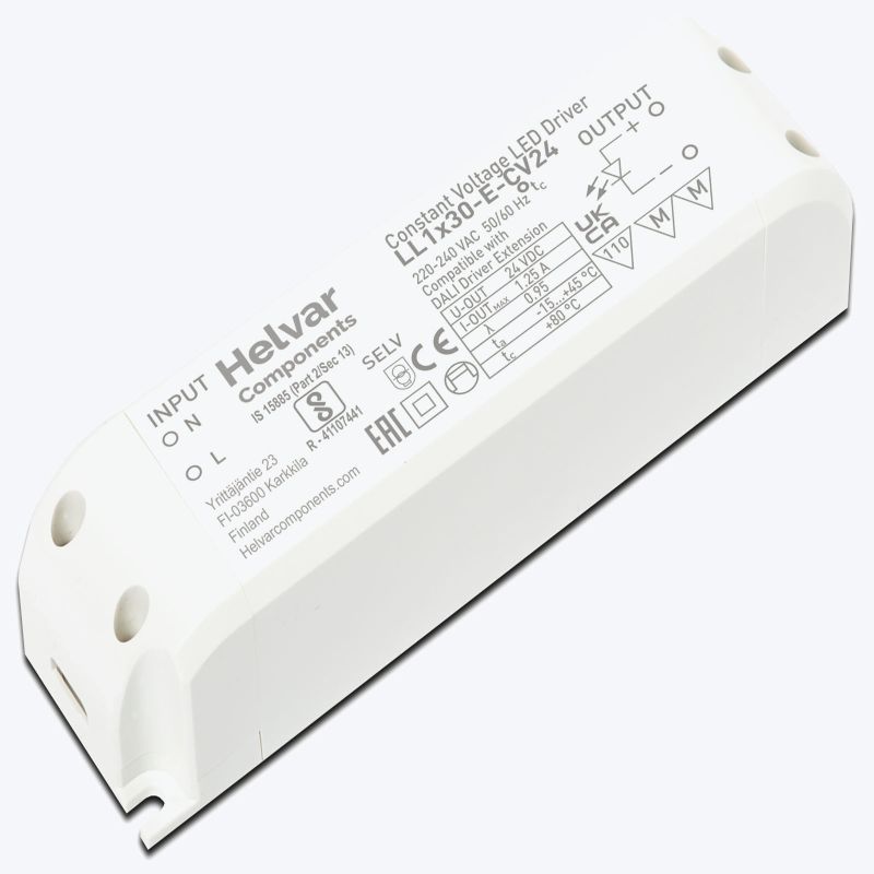 Led driver Helvar IP20 30 Watt 24V -  Τεμ.
