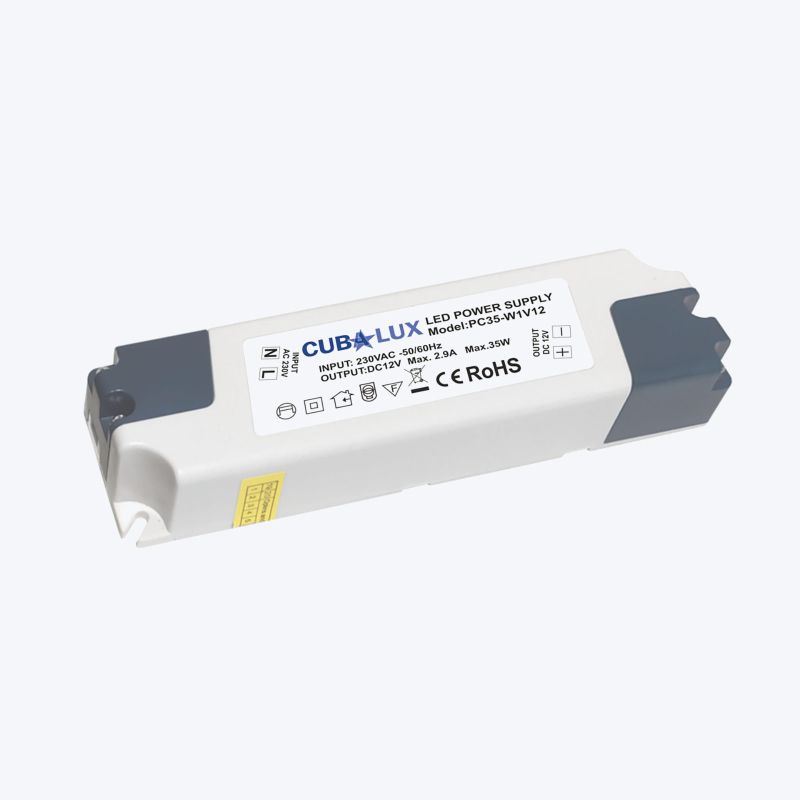 Τροφοδοτικό Cubalux IP20 35 Watt 12VDC -  Τεμ.