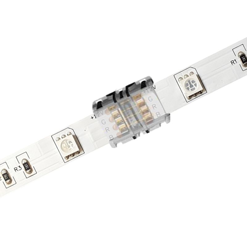 Κονέκτορας ενδιάμεσος RGB IP20 για ταινίες led πλάτους 10mm -  Τεμ.