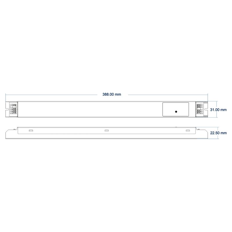 Τροφοδοτικό LED Cubalux, dimmable RF, 0/1-10V, Push button, 75 Watt 24VDC IP20 -  Τεμ.