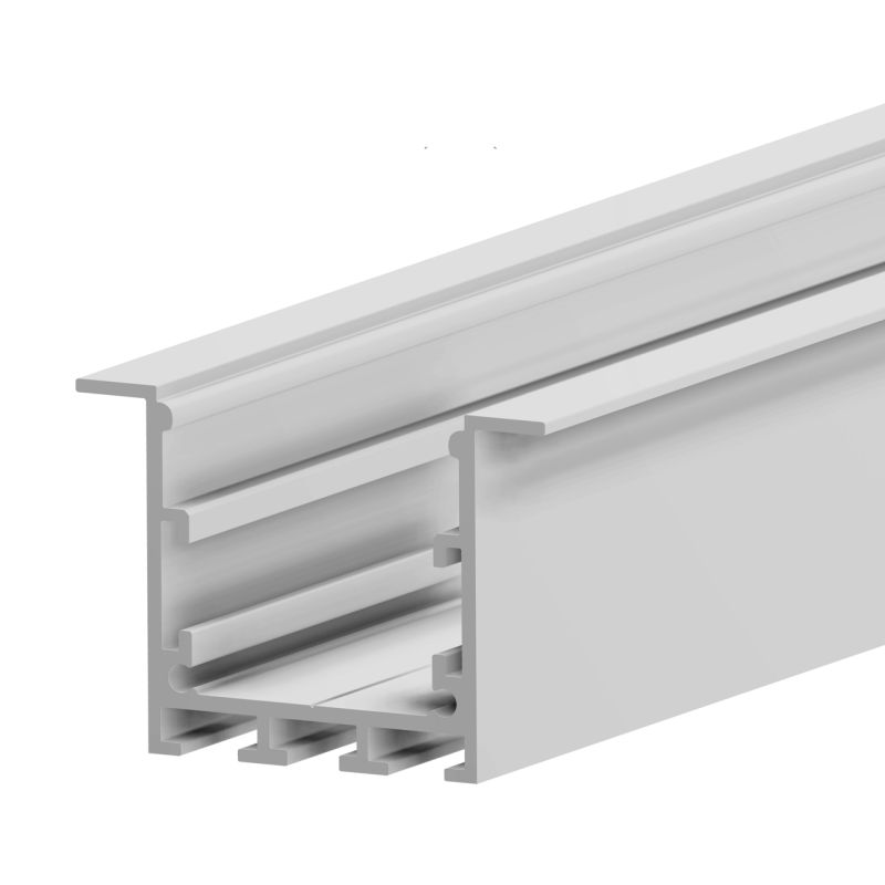 Recessed 50mm x 35mm aluminum profile 2m