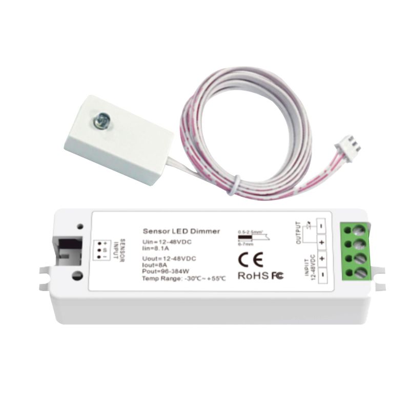 Dimmer Controller με αισθητήρα αφής On/Off 8A 12/48Vdc -  Τεμ.