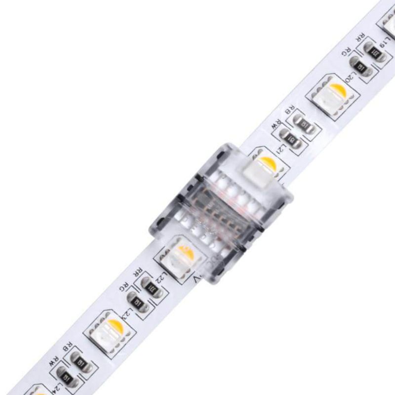 Kονέκτορας ενδιάμεσος RGBW IP20 για ταινίες led πλάτους 12mm -  Τεμ.