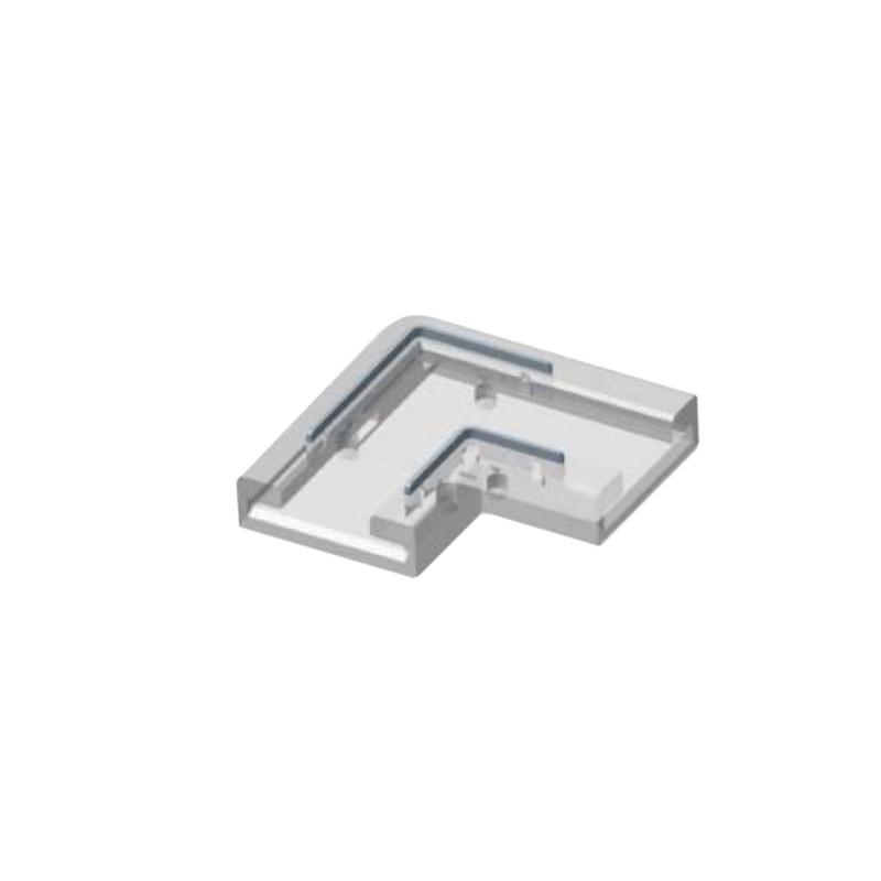 Κονέκτορας γωνία για ταινία RGB COB IP20 πλάτους 10mm -  Τεμ.