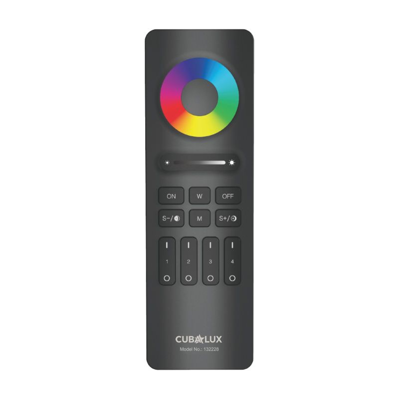 Ασύρματο χειριστήριο RGB/RGBW - 4 ζώνες -  Τεμ.