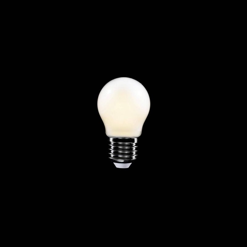 Λάμπα LED Γαλακτερή γλόμπος, Mini, G45, 4W, 470Lm, E27, 2700K - M01, -  Τεμ.