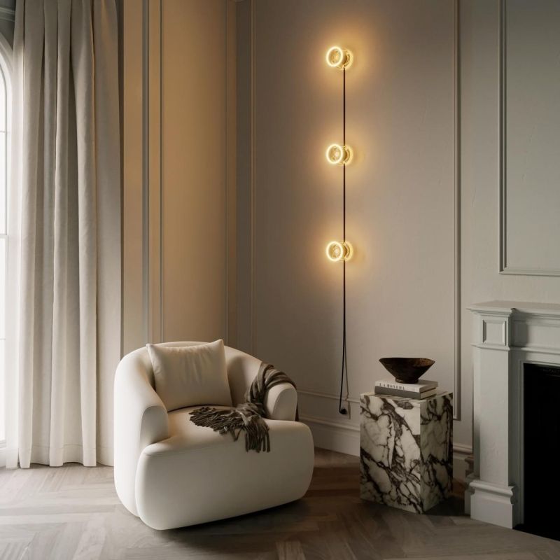 Λάμπα LED Διαφανής, σειρά Ghost Δακτύλιος 120x90 6W 500Lm E27 2200K DIM -  Τεμ.