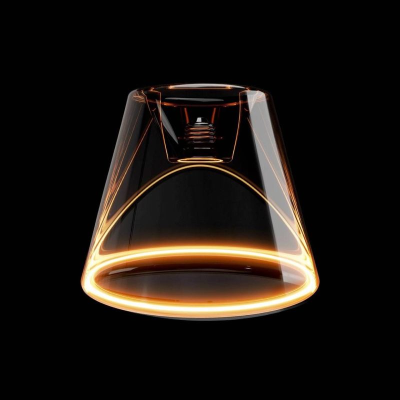 Λάμπα LED φιμέ, σειρά Ghost Κώνος 6W 400Lm E27 1900K DIM -  Τεμ.