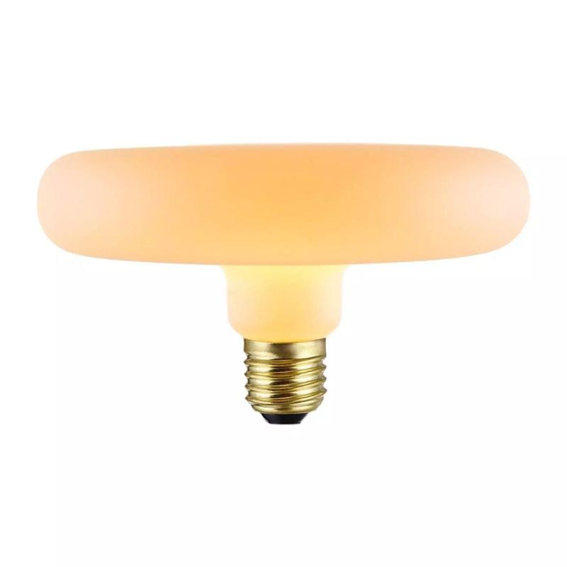 Λάμπα LED Dash D170 Οπάλ Αμμοβολή, με Νήμα σχήματος Χ, Filament 6W E27 Dim 2700K -  Τεμ.
