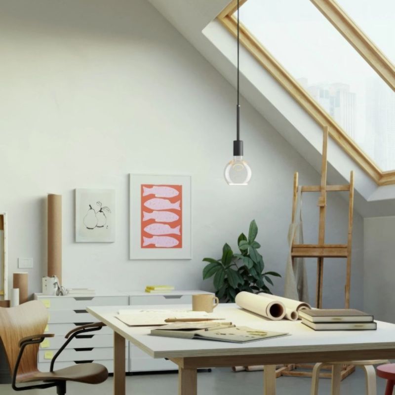 Λάμπα LED Ghost Line G125 CRI90 4,5W 300Lm E27 2200K Dimmable - G05 -  Τεμ.