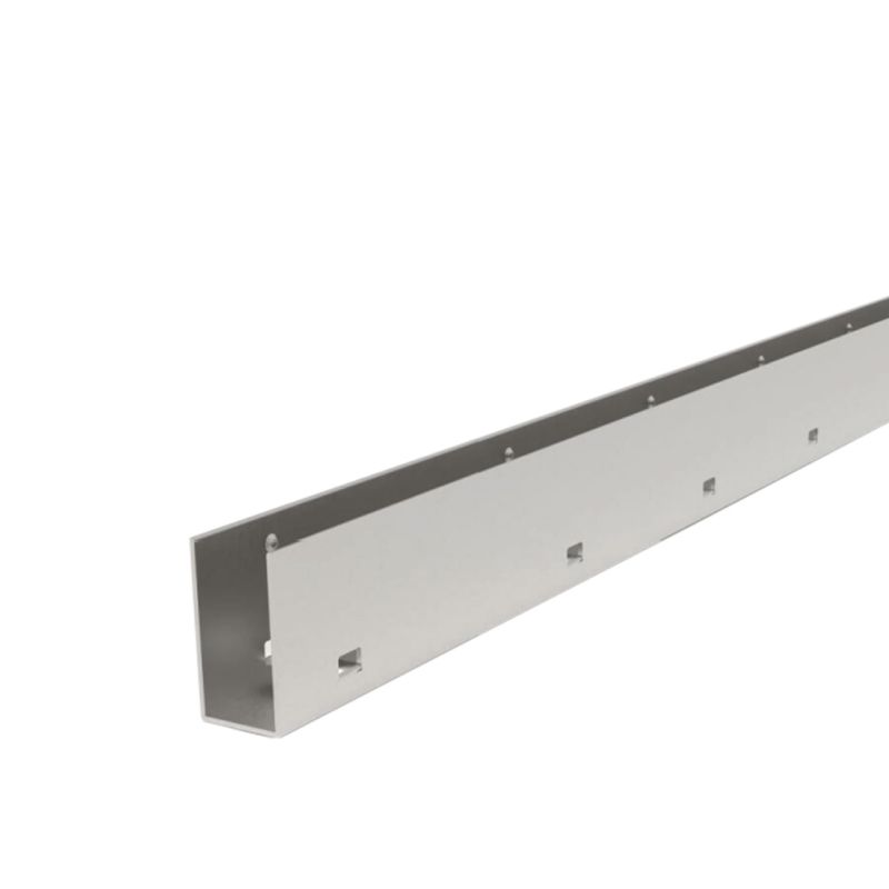 Προφίλ ΙΝΟΧ για led ταινία Flex IP68 1 μέτρο -  Τεμ.