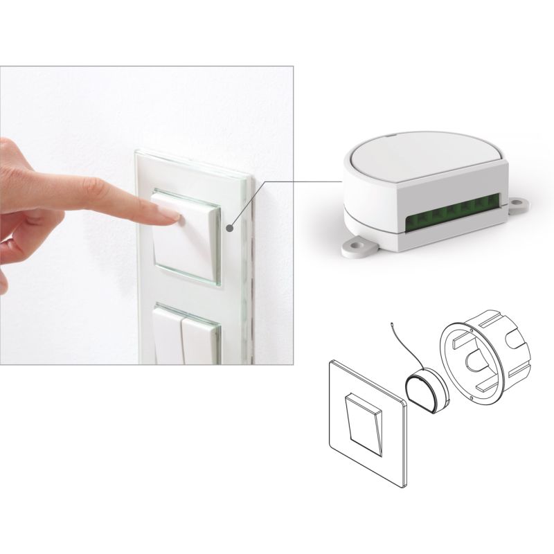 Μετατροπέας Push button σε RF -  Τεμ.