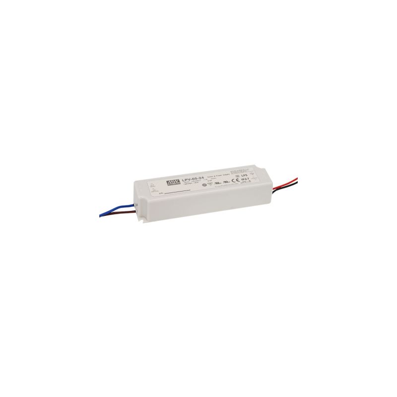 Τροφοδοτικό Mean Well LPV IP67 35 Watt 24V -  Τεμ.