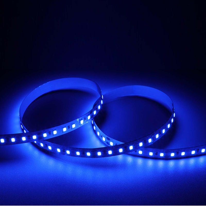 Ταινία LED TΩRA 4,8 Watt/m 12V IP65 60 LED/m Μπλε 5m -  Τεμ.