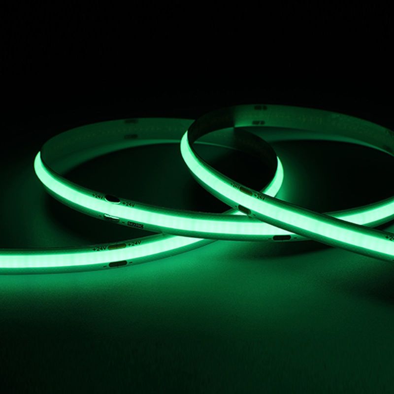 Ταινία LED TΩRA COB 11 Watt/m 24V IP67 480 led/m ΠΡΑΣΙΝΟ 5m (10,4mm) -  Τεμ.