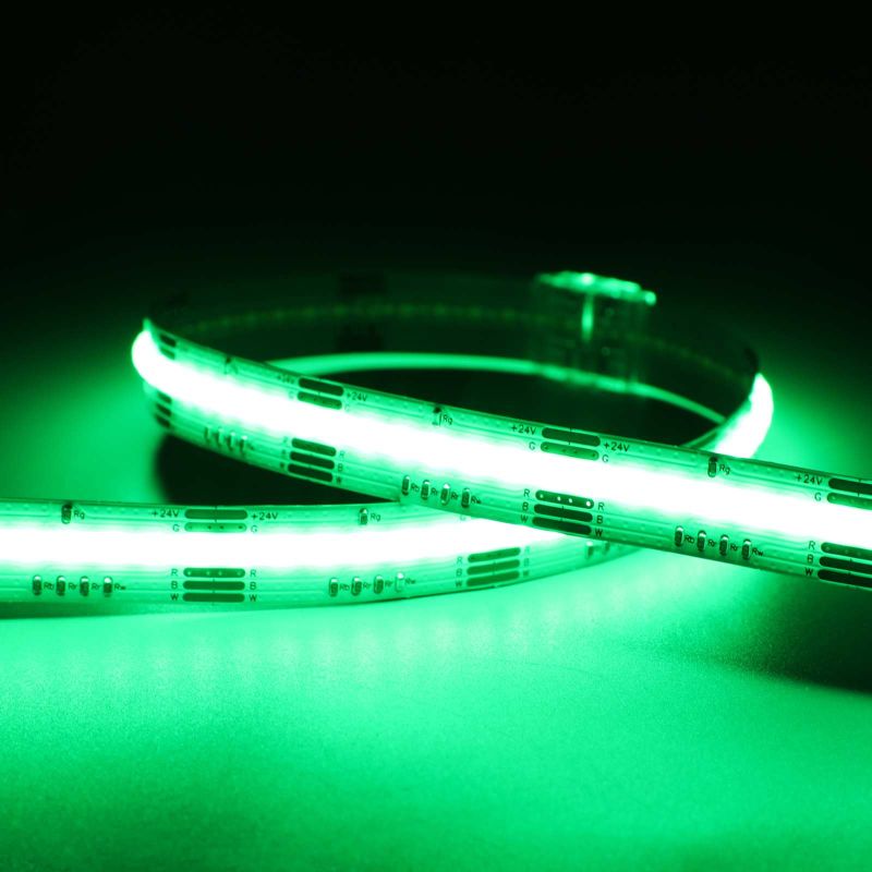Ταινία LED TΩRA COB RGBW 18 Watt/m 24V CRI90(3000K) IP20 840 led/m 5m  (12mm) -  Τεμ.