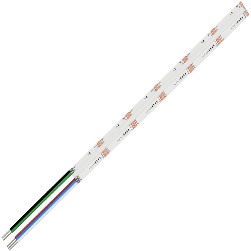 Ταινία LED TΩRA COB SPI RGB 9,6 Watt/m 24V IP20 840 led/m 5m  (10mm) -  Τεμ.