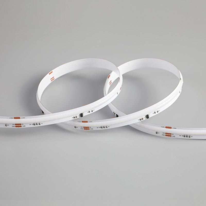 Ταινία LED TΩRA COB SPI RGB 9,6 Watt/m 24V IP20 840 led/m 5m  (10mm) -  Τεμ.