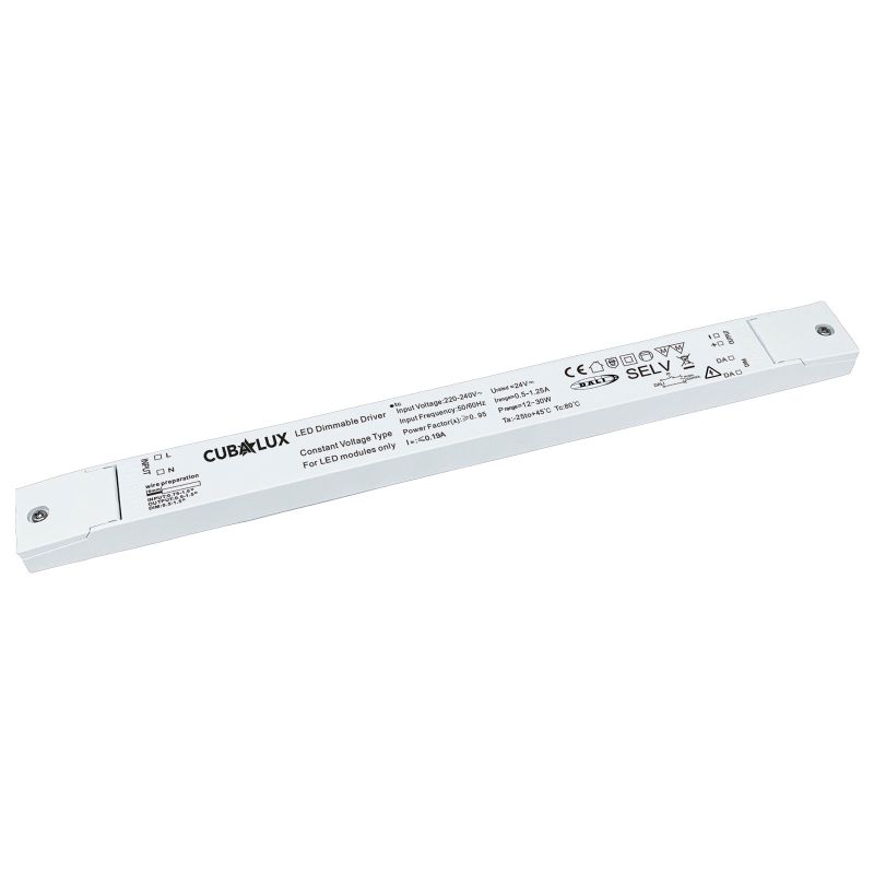 Led driver Slim Dali2 Cubalux IP20 100 Watt 24V -  Τεμ.