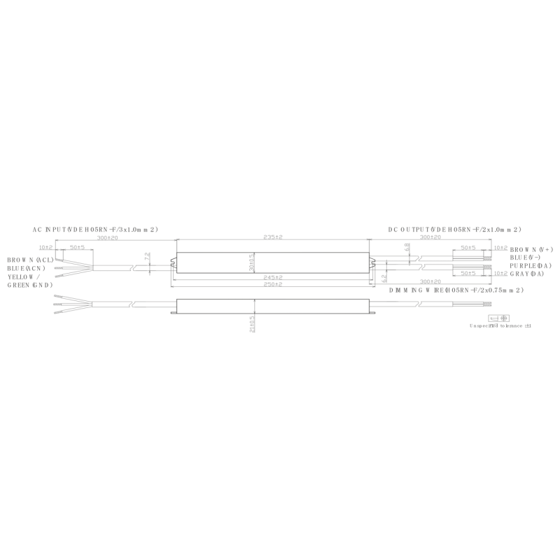 Led driver Slim Dali2 IP67 30 Watt 24V -  Τεμ.