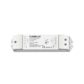 Multi Dimmer Controller IP20 RF-Push Button RGBW/RGB/TW/DIM 4x5A 12-48Vdc -  Τεμ.