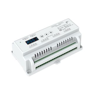 DMX512/RDM RGB/RGBW decoder 12x5A 12/36 Vdc - 12 Καναλιών -  Τεμ.