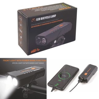Front LED bicycle light