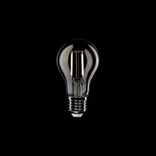 Transparent LED Bulb Drop A60 4W 470Lm E27 2700K - E02
