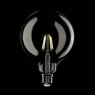 Transparent LED bulb Globo G125 4W 470Lm E27 2700K