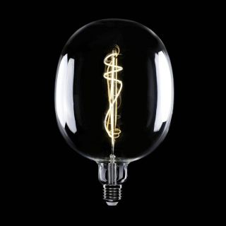 Transparent Oval LED Bulb 170 10W 1100Lm E27 2700K Dimmable