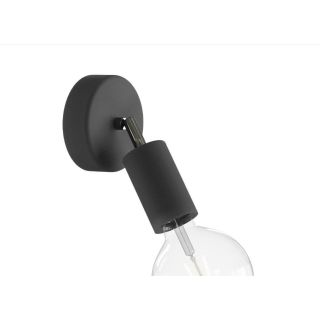 Φωτιστικό τοίχου Fermaluce EIVA ELEGANT κινητό, στεγανό IP65, Μαύρο -  Τεμ.
