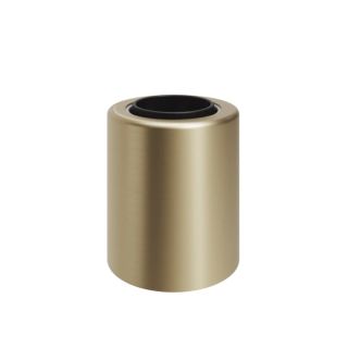Metal wall or ceiling E27 lamp holder, Brushed bronze