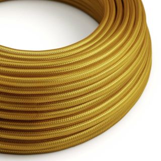Round Glossy Gold Cable - RM05 3x0.75mm
