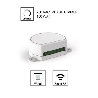 Dimmer 230VAC/150 Watt RF-Push Button -  Τεμ.
