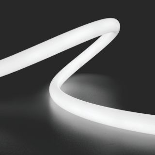 Ταινία LED Neon RONDO 18mm 12 Watt/m 24V CRI80 IP65 336 LED/m 3000K 5m -  Τεμ.