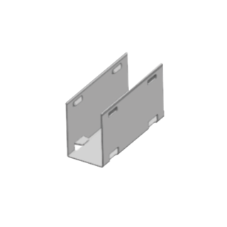 Mounting clip for Neon LED TΩRA strip 4x8